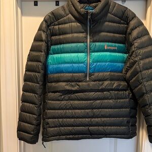 Cotopaxi Insulated Jacket with Teal and Aqua Accents